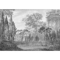 Papier Peint Panoramique Gravure - Tivoli - Cumulus